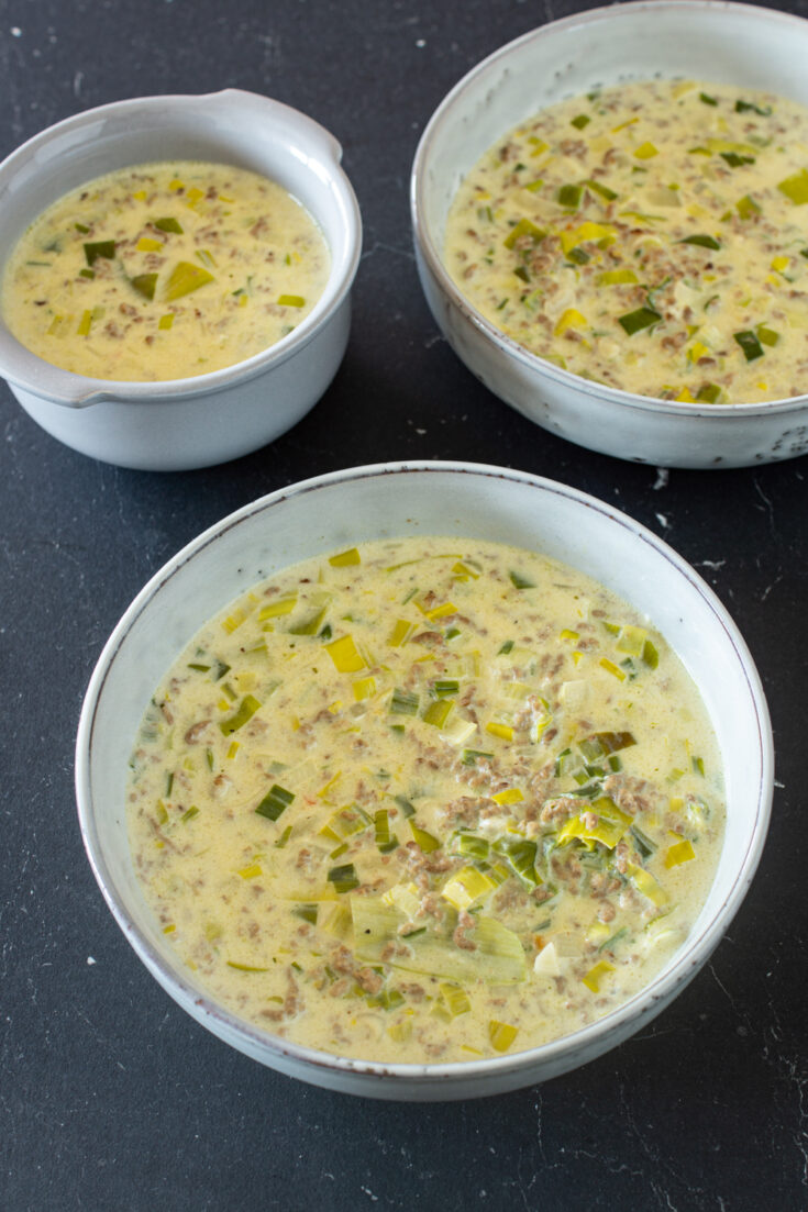 Lauch-Käse-Suppe - LieberBacken