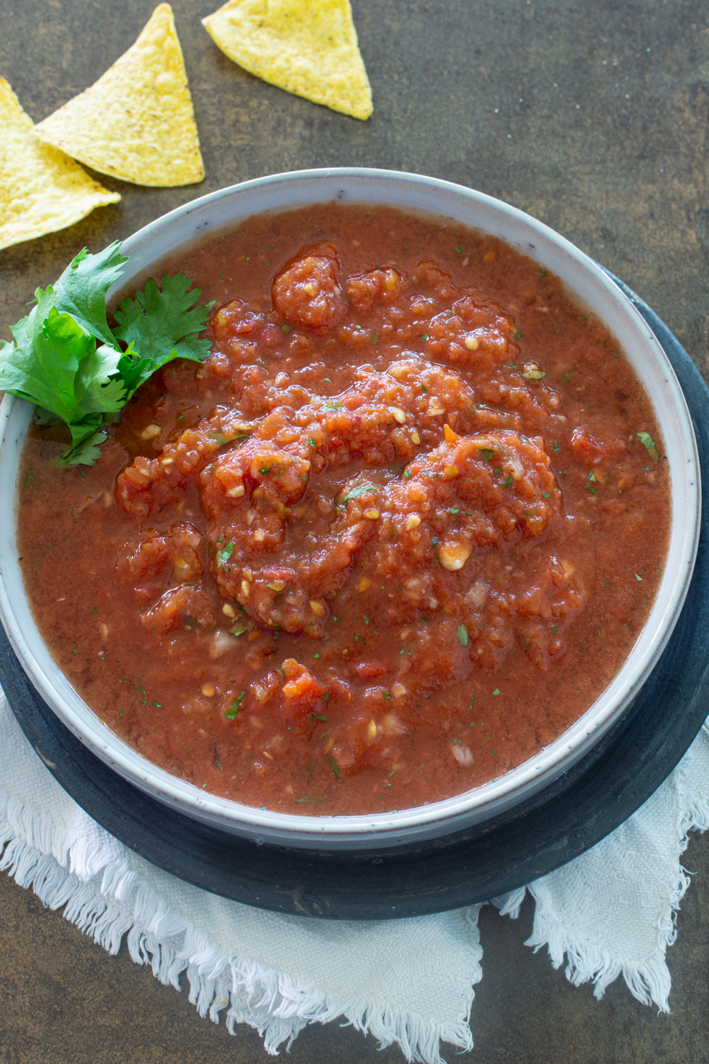 Einfaches Rezept für eine milde Salsa ohne Chili