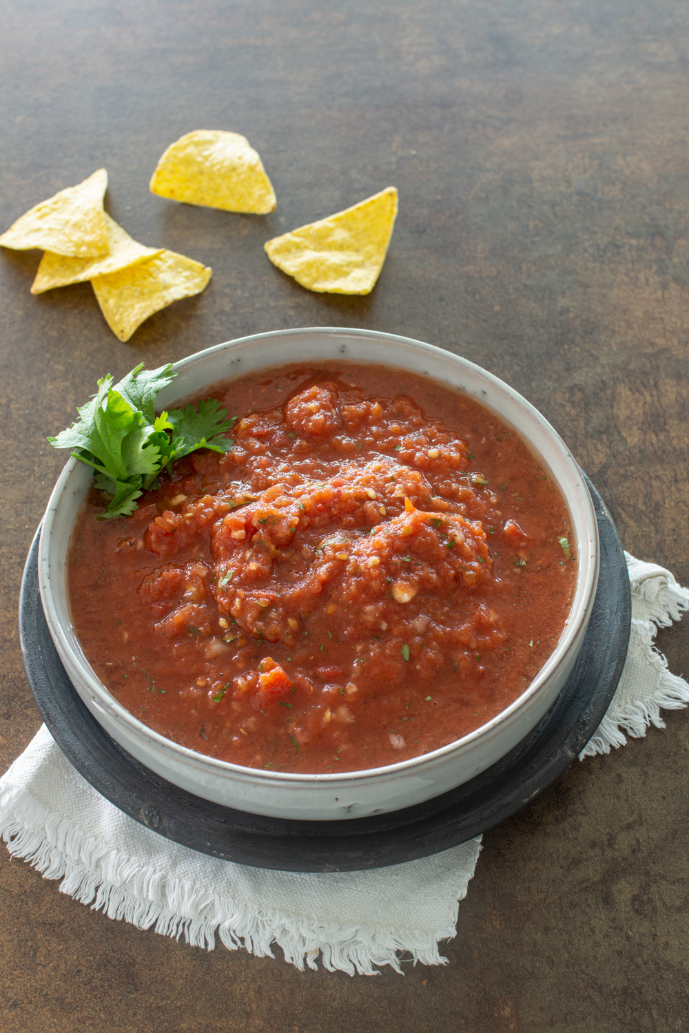 Tomaten-Salsa ohne Chili - schnelles, einfaches Rezept