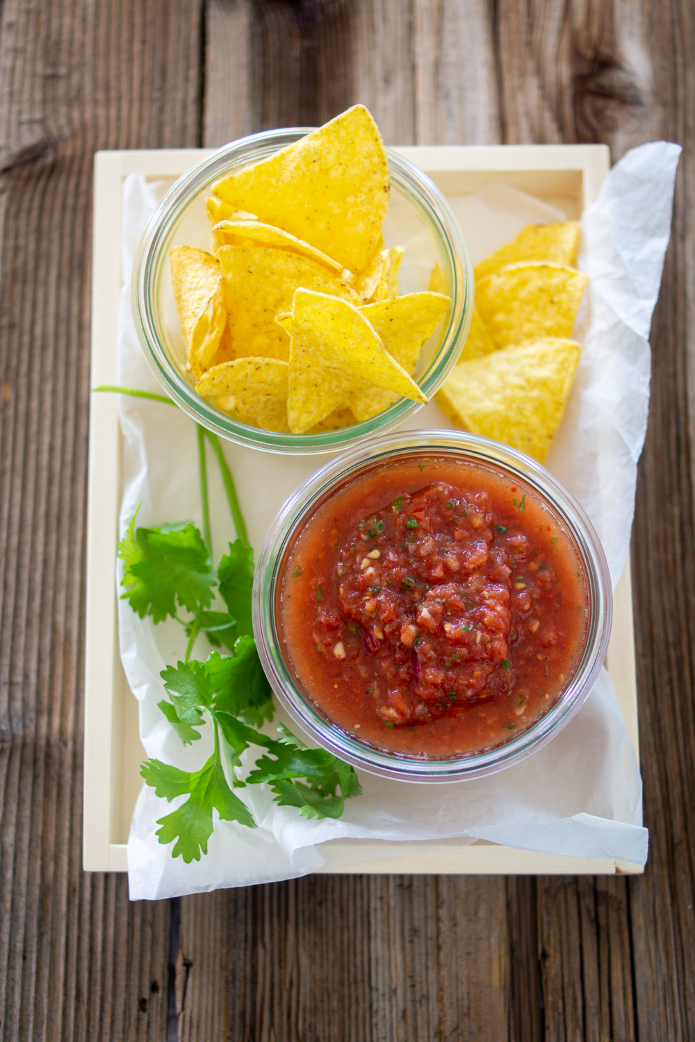 Salsa mit Jalapeno
