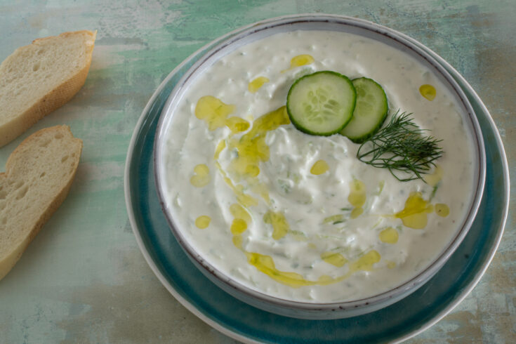 Sommerlicher Dip: Tzatziki