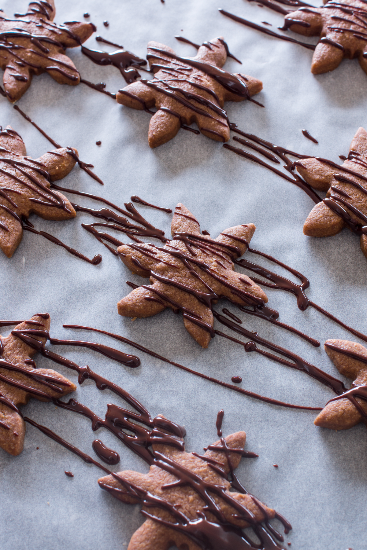 Schokokekse für Weihnachten - einfaches Rezept