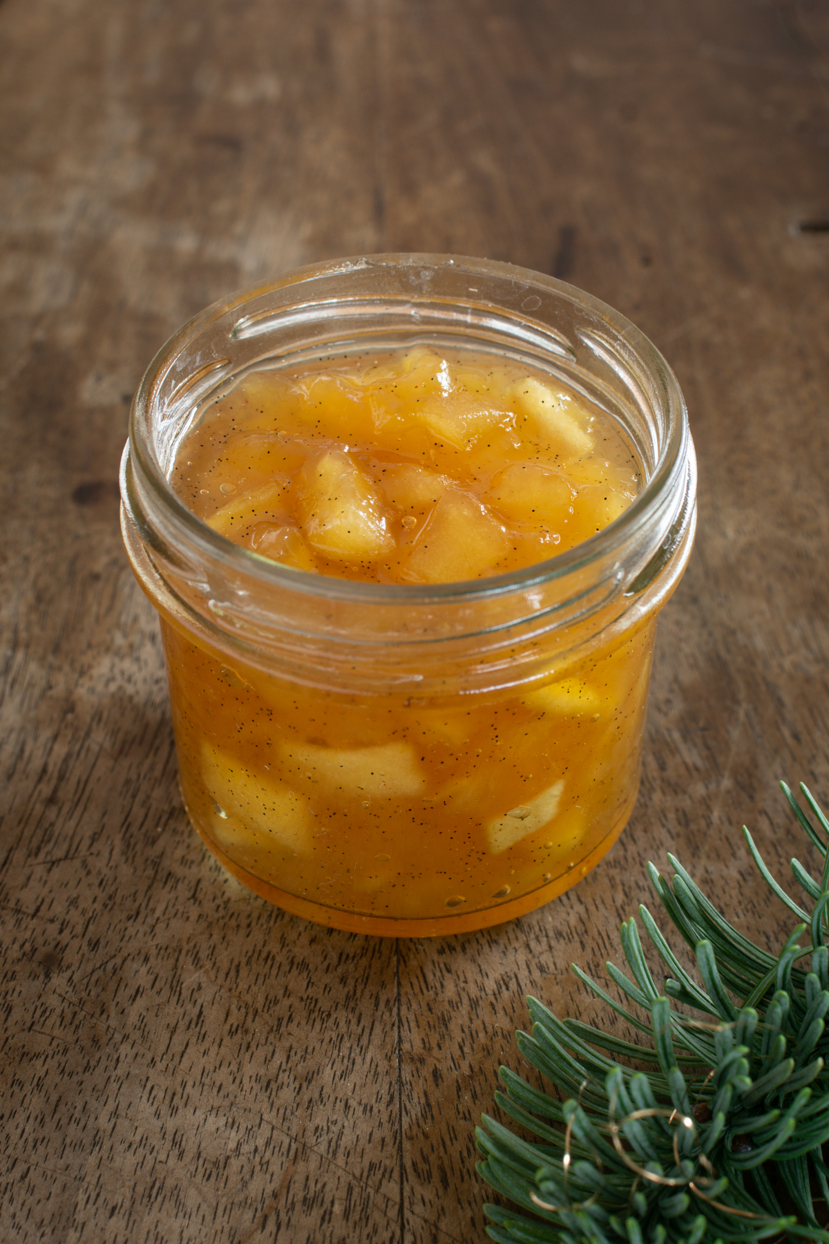 Bratapfel-Marmelade mit Zimt und Vanille
