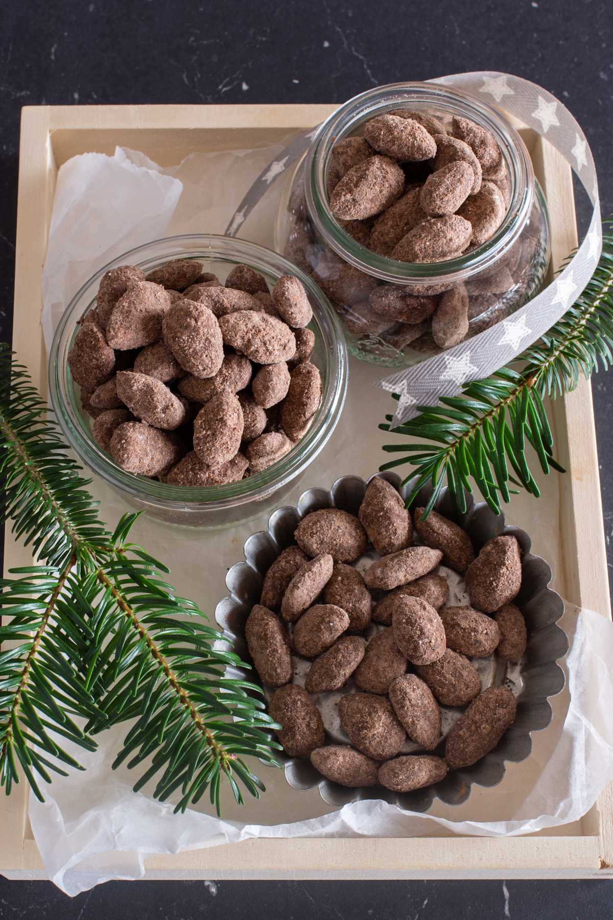 Schoko-Mandeln (fast) wie vom Weihnachtsmarkt