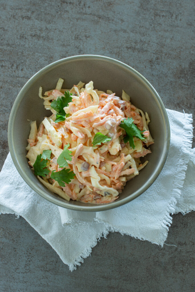 Cole Slaw | Krautsalat mit Karotten und Speck