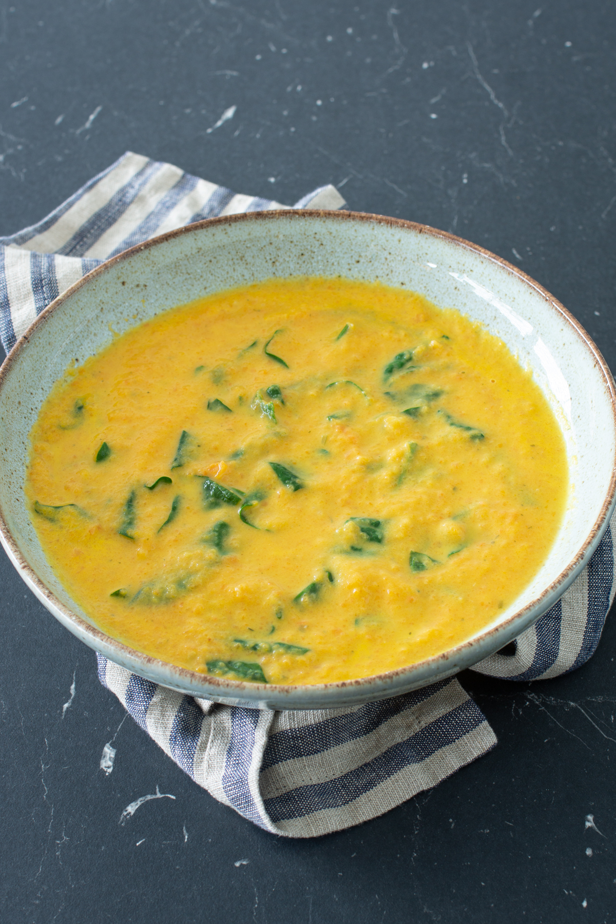 Schnelles Rezept: Karottensuppe mit Kokosmilch