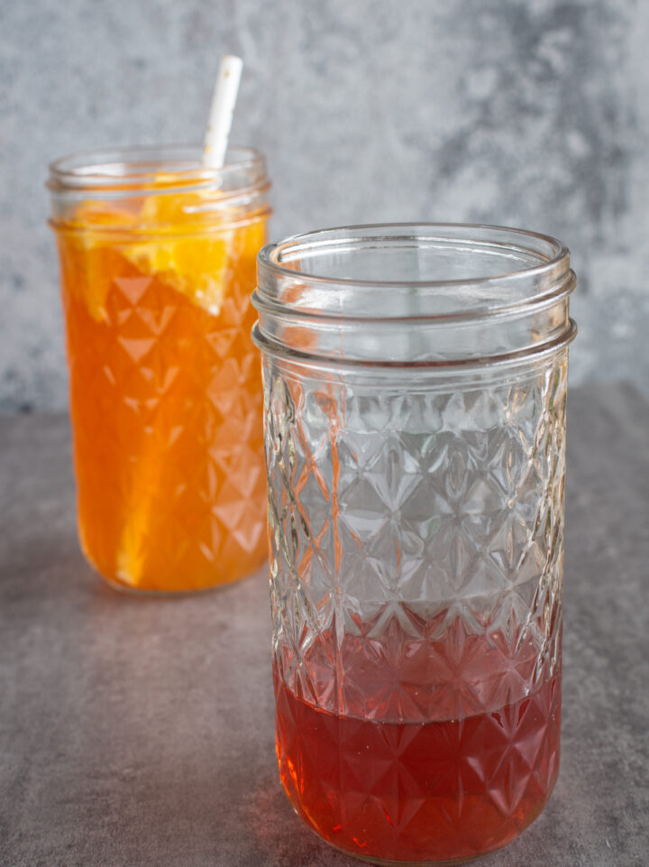 Weihnachtlicher Cocktail mit Orangenlikör - LieberBacken