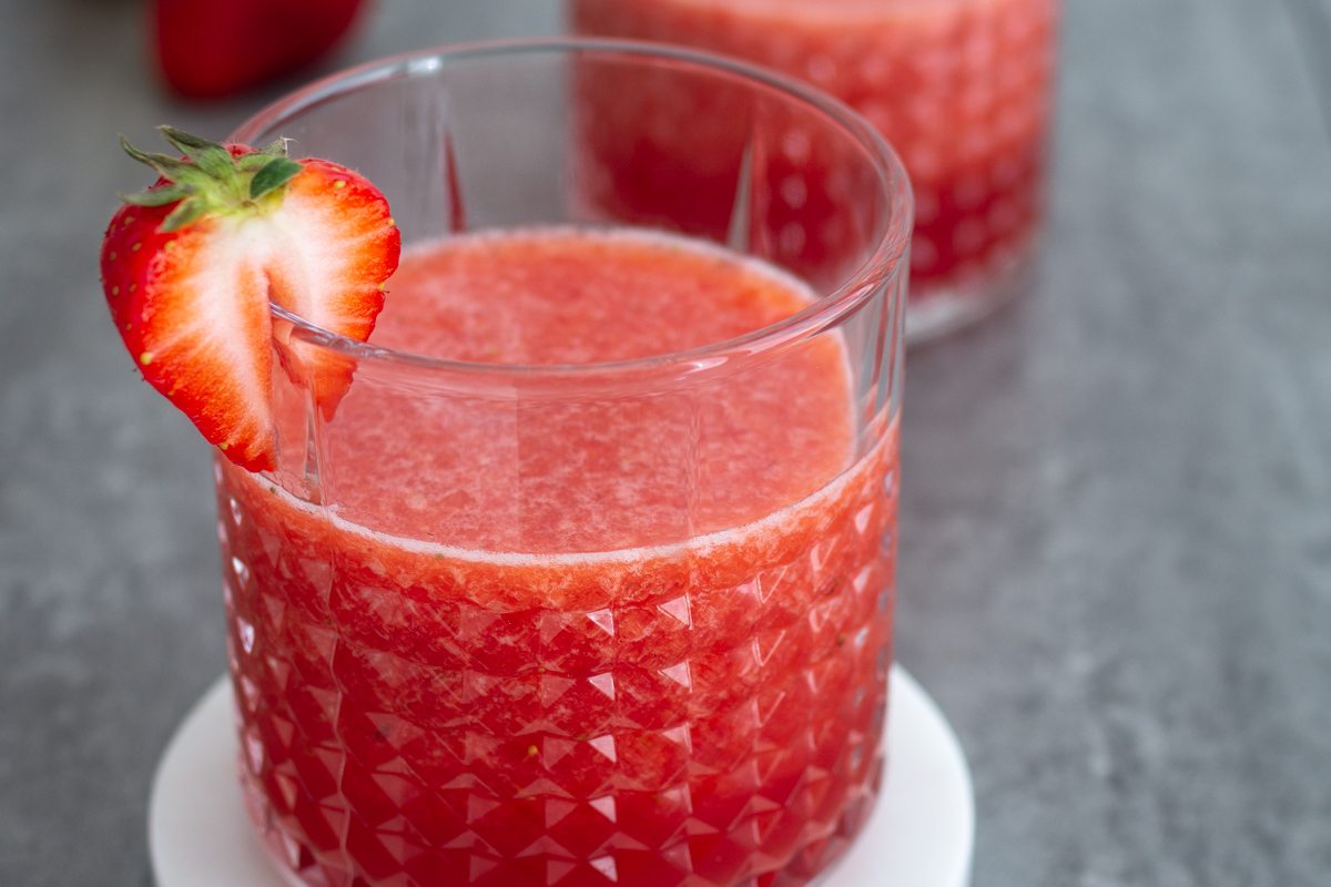 Sommerlicher Erdbeerdrink - LieberBacken