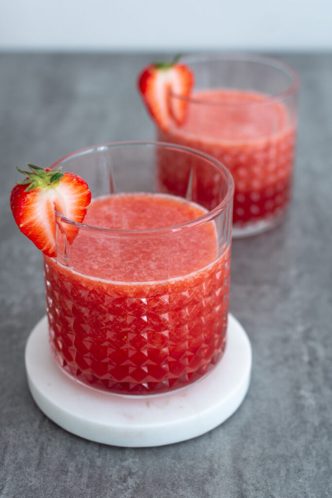 Sommerlicher Erdbeerdrink - LieberBacken Sommerlicher Erdbeerdrink - LieberBacken