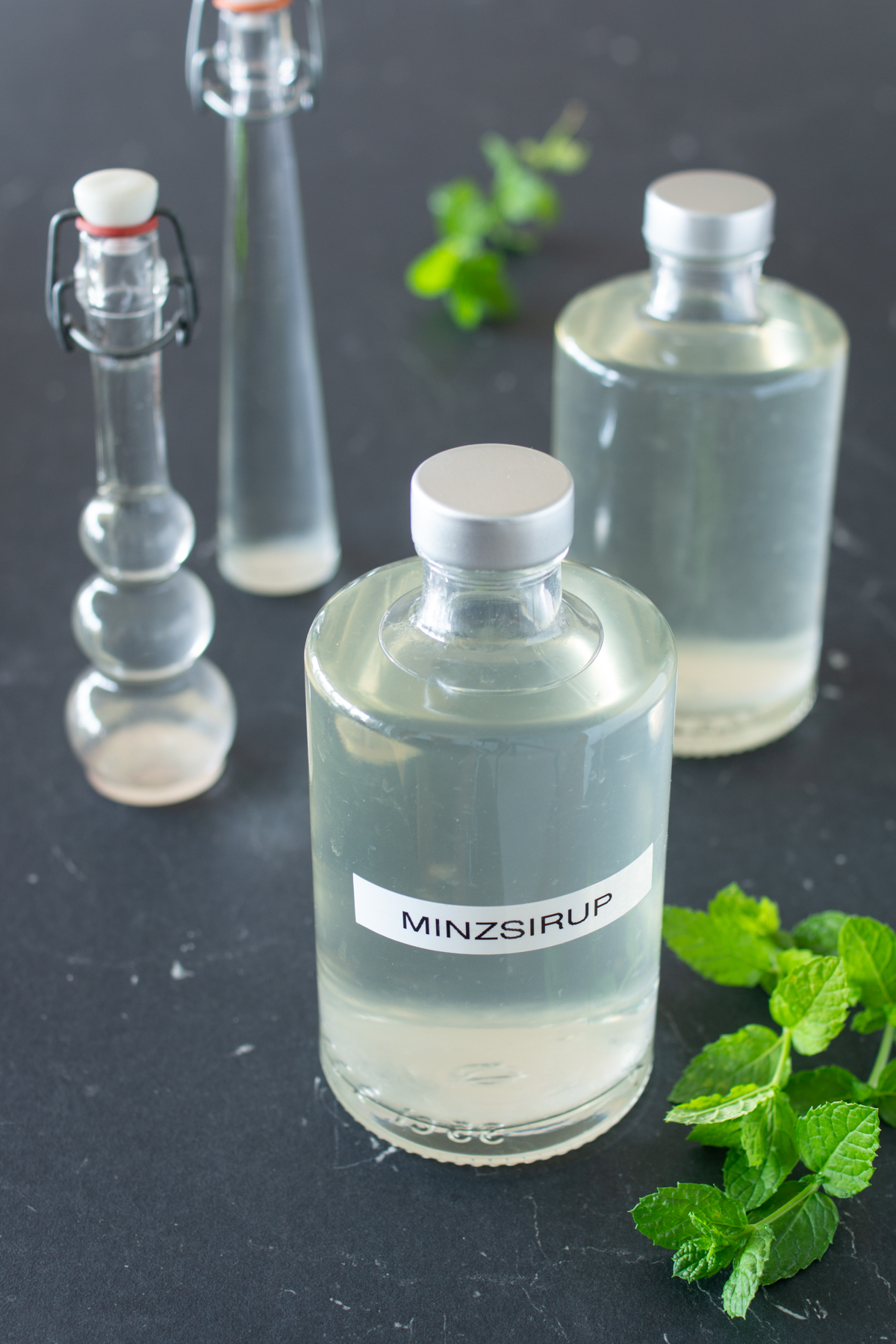 Minzsirup selber machen | Pfefferminz-Rezept