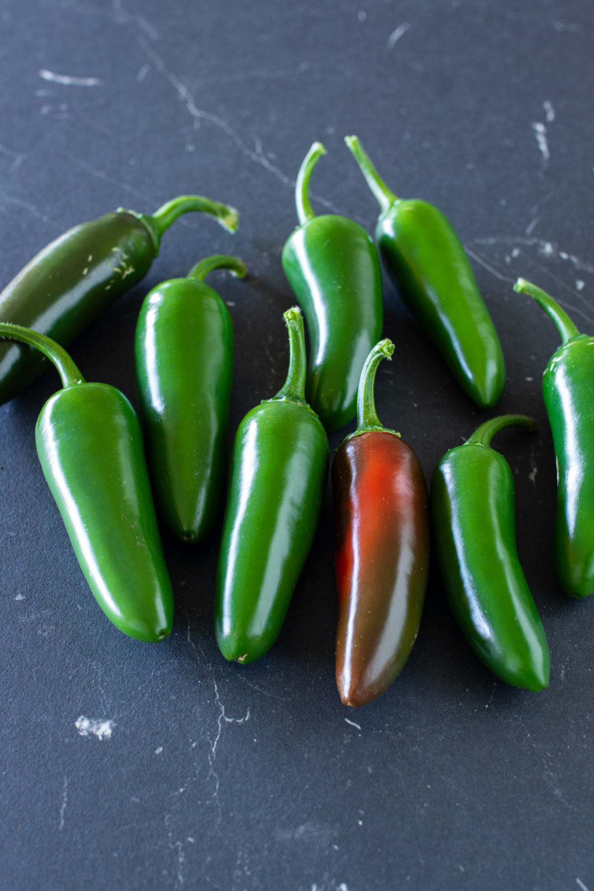 Grüne Jalapenos