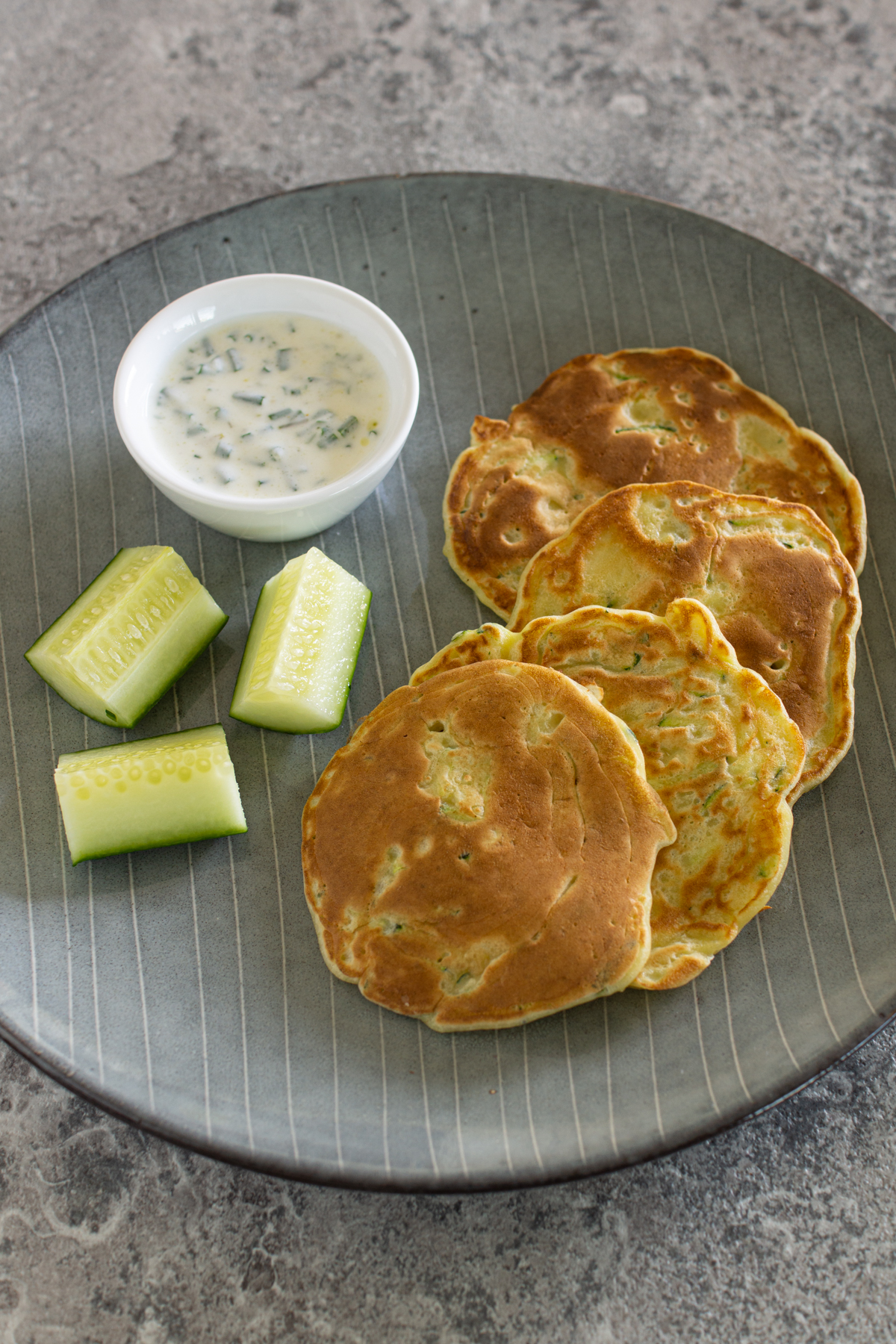 Zucchini-Blinis | Einfaches Rezept