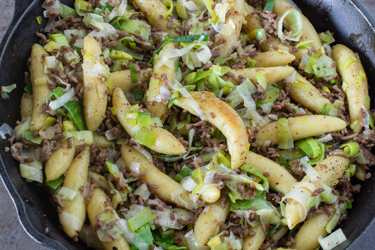 Herzhafte Schupfnudelpfanne - Einfaches Rezept