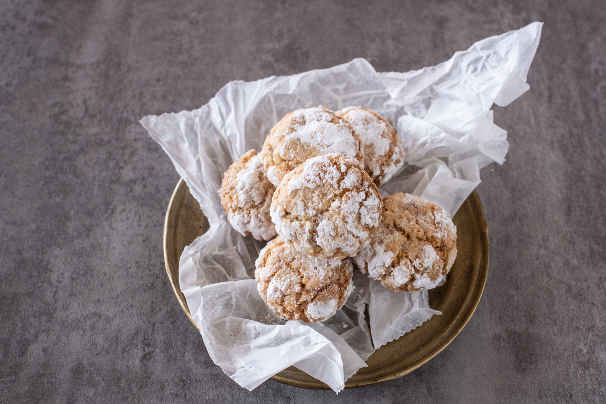 Glutenfreie Kese für Weihnachten backen | Schnelle Amarettini