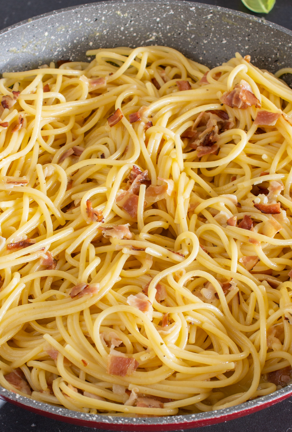 Spaghetti Carbonara Rezept mit Ei