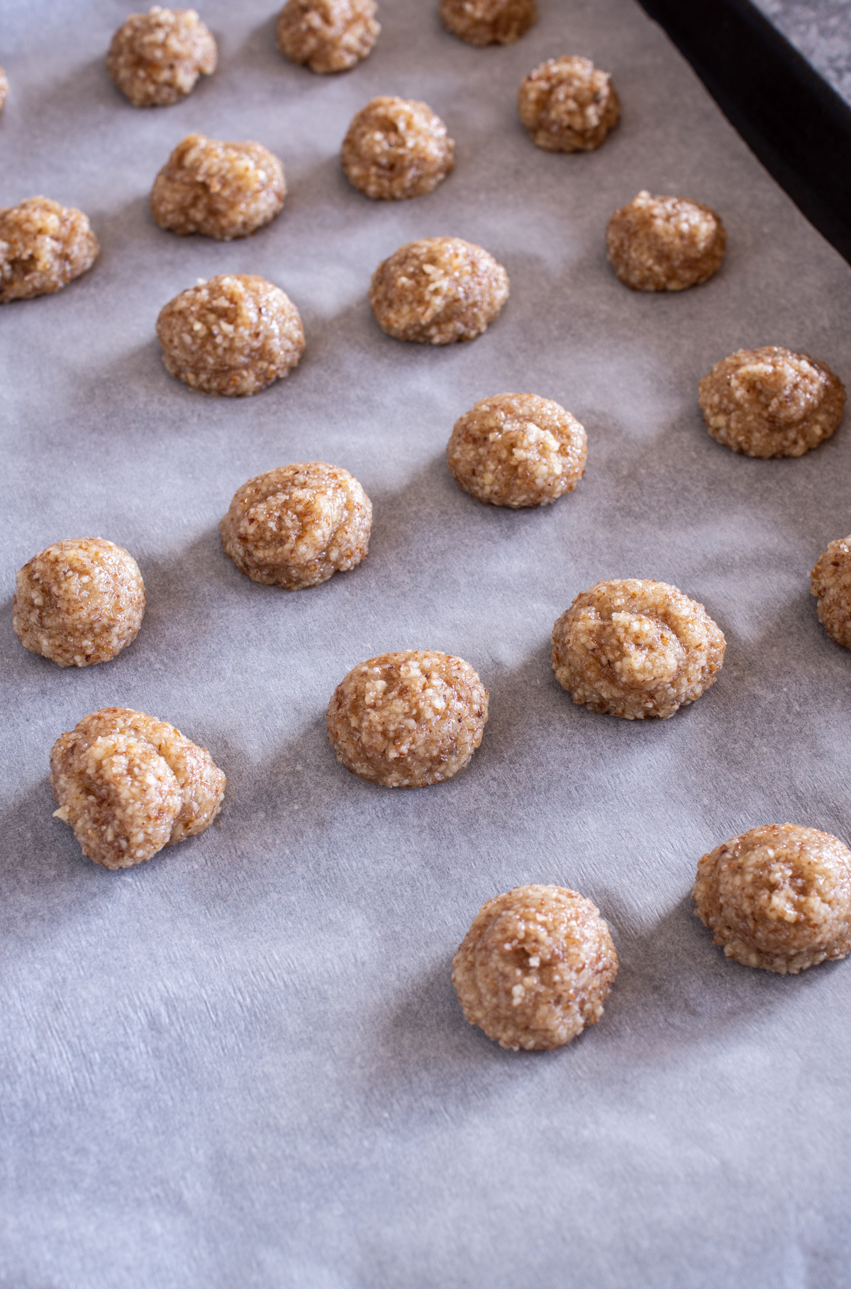 Glutenfreie Weihnachtskekse (Amarettini)