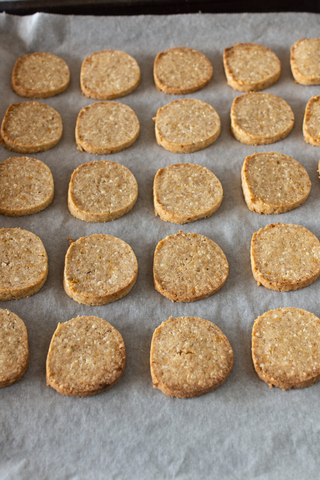 Würzige Orangentaler mit Schokoglasur - LieberBacken