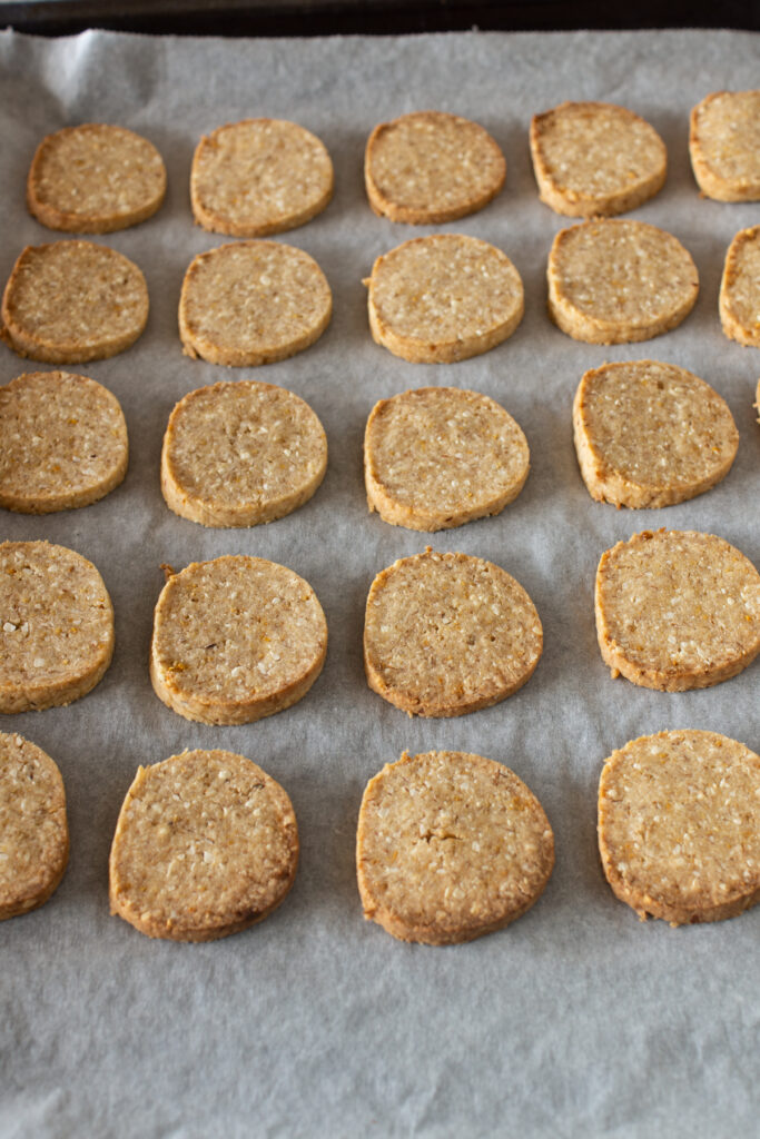 Würzige Orangentaler mit Schokoglasur - LieberBacken