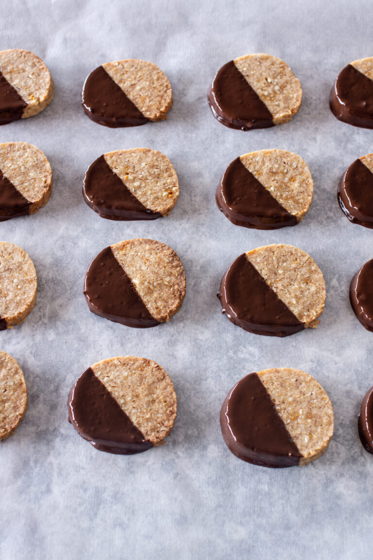 Würzige Orangentaler mit Schokoglasur - LieberBacken Würzige Orangentaler mit Schokoglasur - LieberBacken