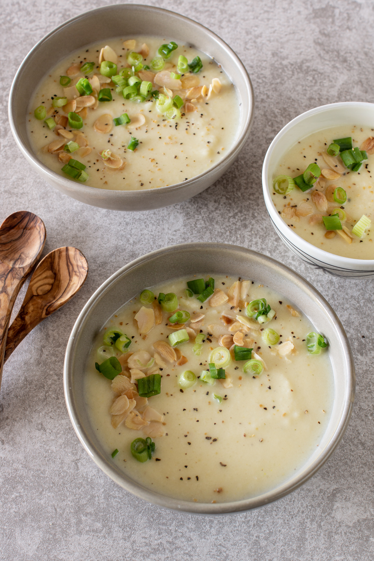 Blumekohlsuppe mit Kartoffeln