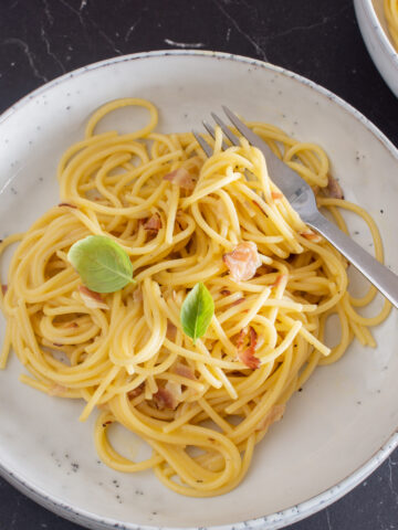 Spaghetti Carbonara selber machen - einfaches Rezept