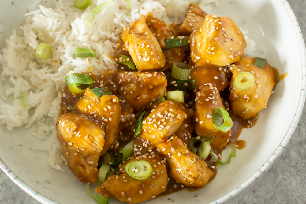 Teriyaki Hähnchen mit einfachen Zutaten - LieberBacken