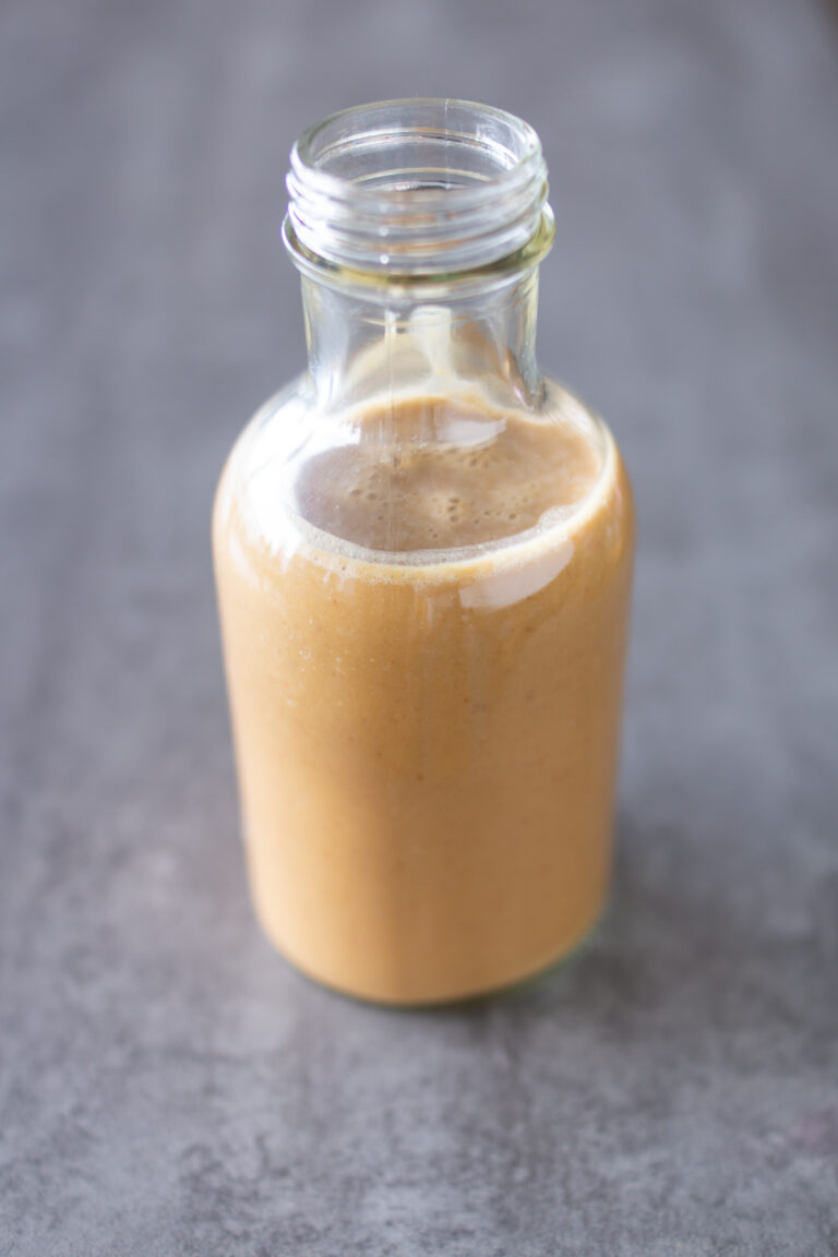 Erdnussdressing für Bowls und Salate LieberBacken
