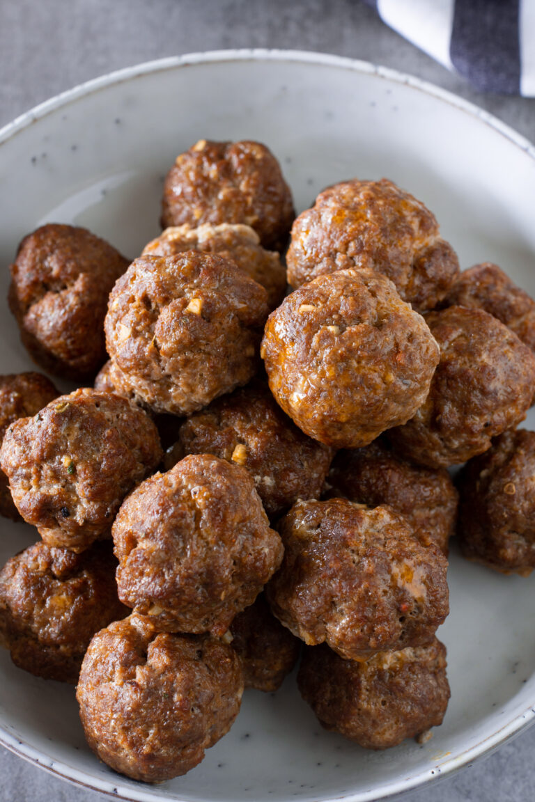 Hackbällchen im Ofen | 30-Minuten Rezept - LieberBacken