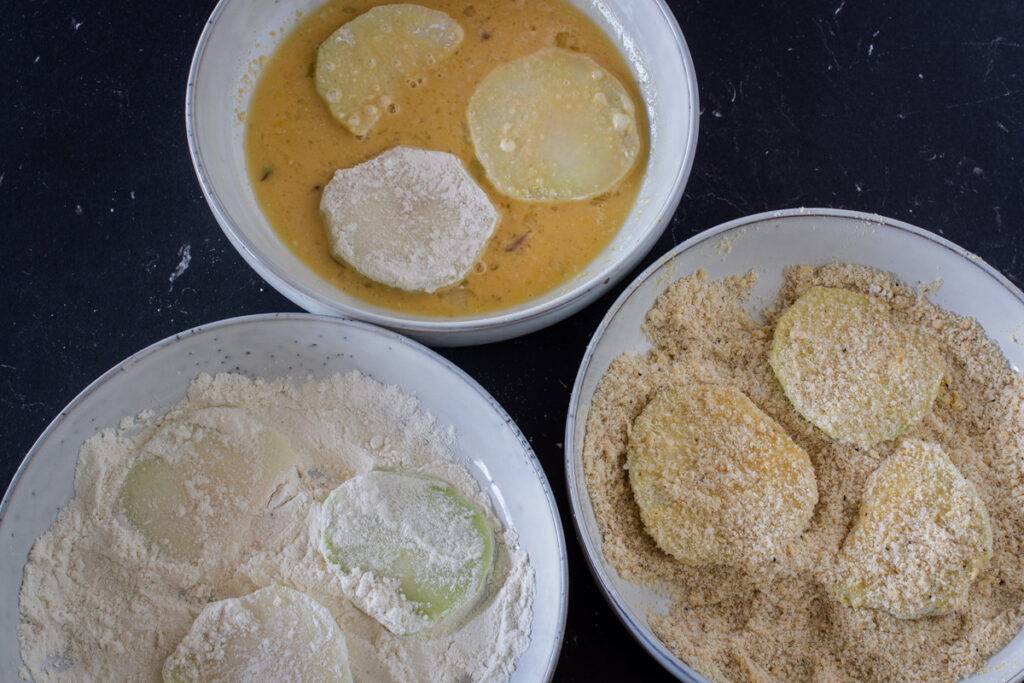 Kohlrabi-Schnitzel aus dem Ofen - LieberBacken