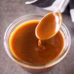 3 Zutaten für flüssiges Karamell