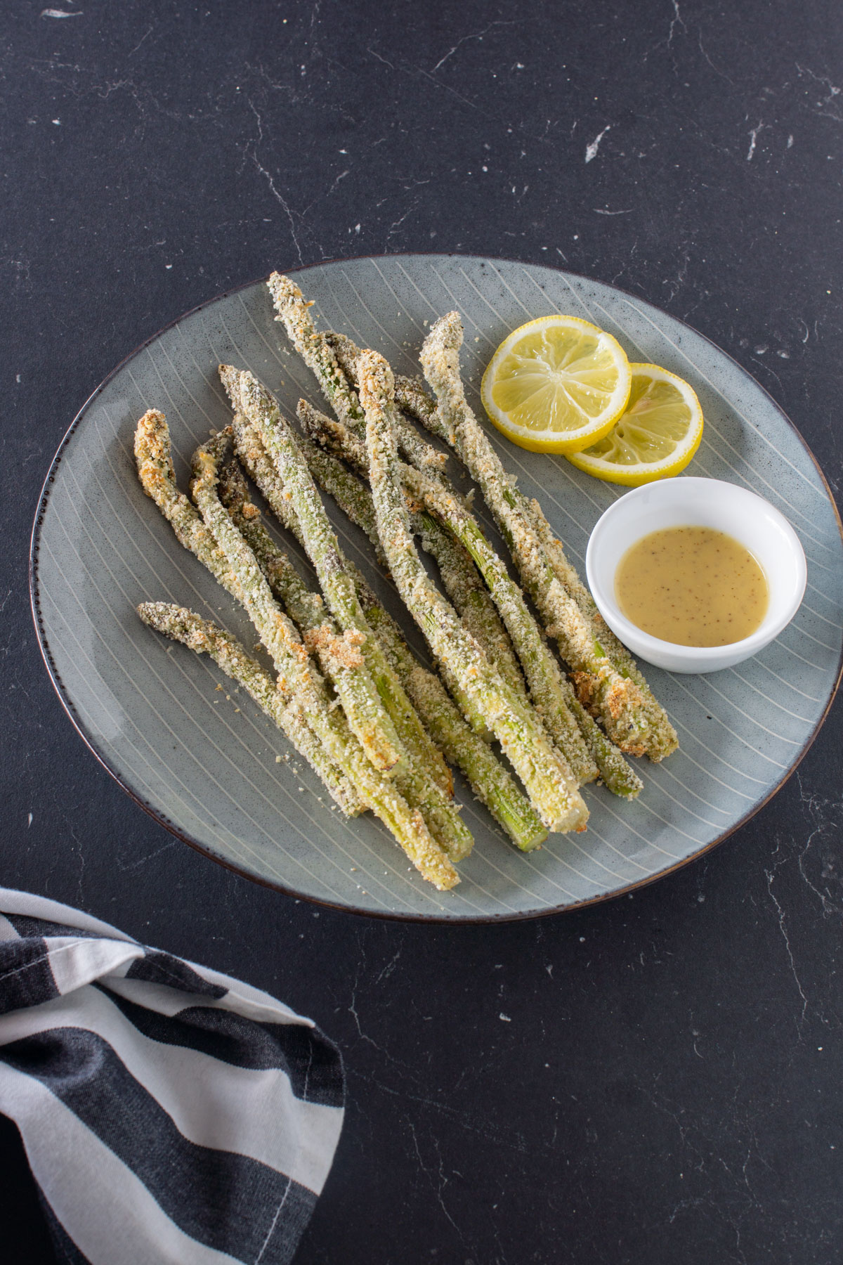 Knuspriger Spargel aus dem Ofen