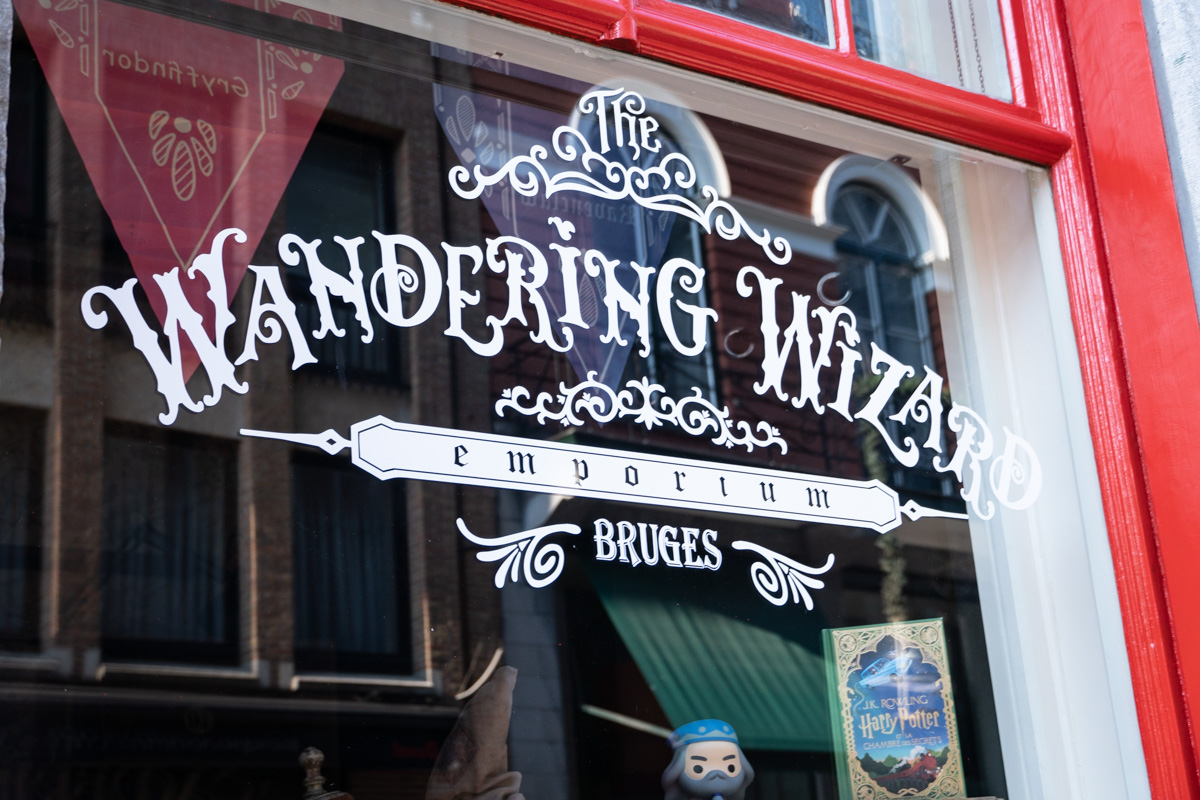 Wandering Wizard Shop in Bruges | Zauberladen in Brügge