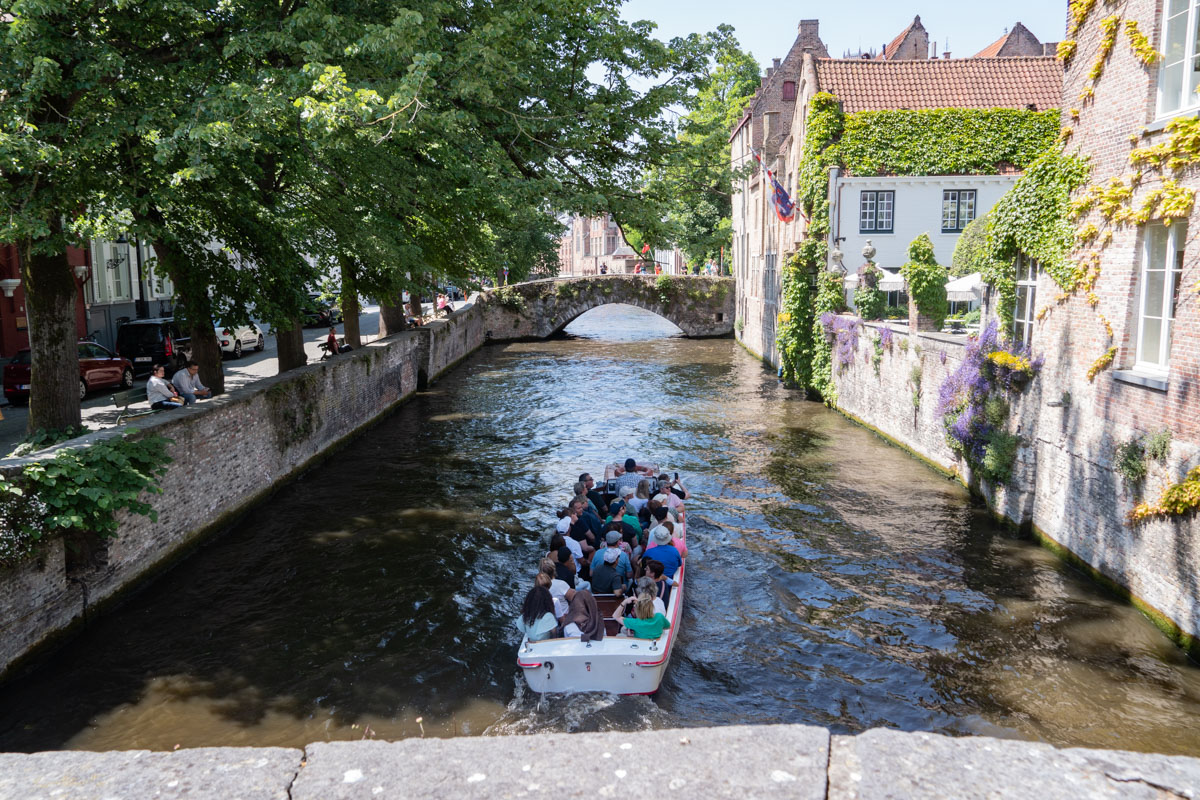 Grachtenfahrt in Brügge