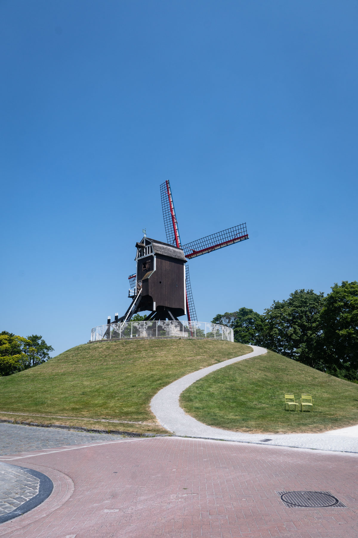 Sint-Janshuismolen, Park Kruisvest (Mühlen in Brügge)