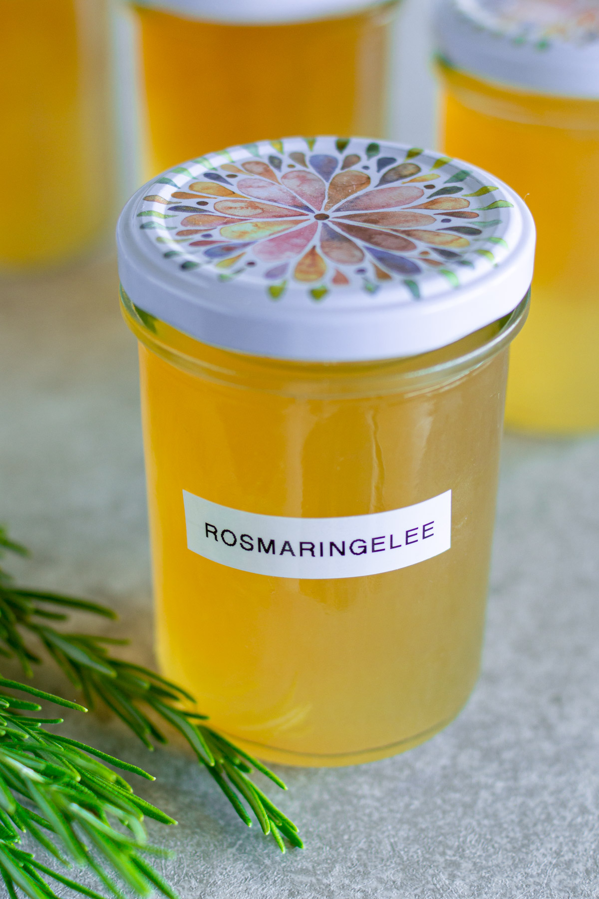 Kräutergelee mit Rosmarin