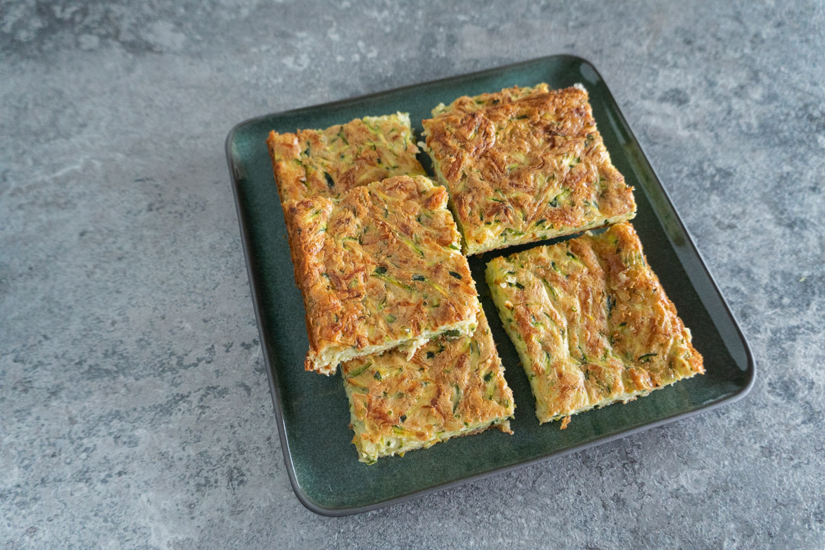 Zucchinikuchen - Herzhaftes Rezept