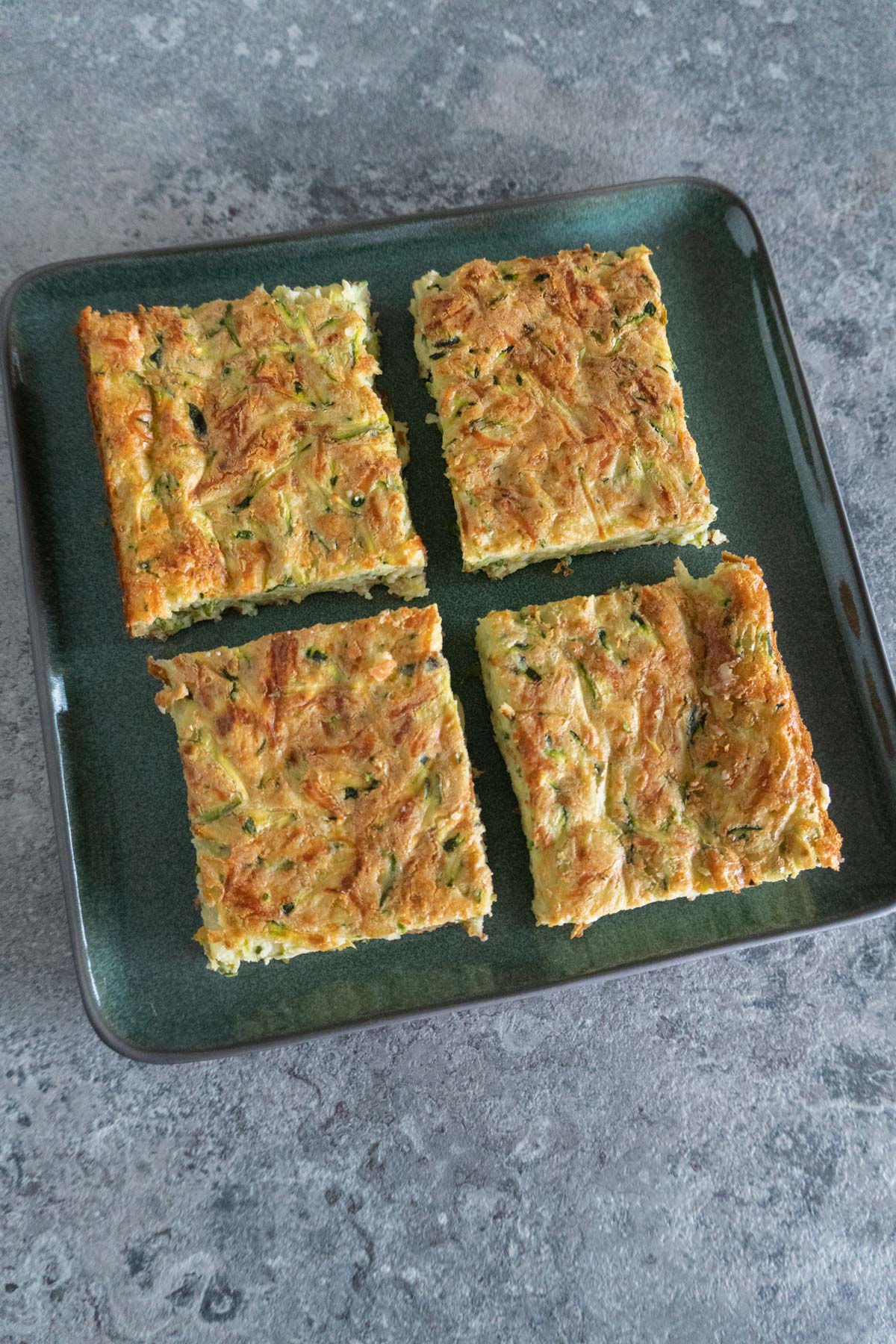 Zucchini-Tarte vom Blech