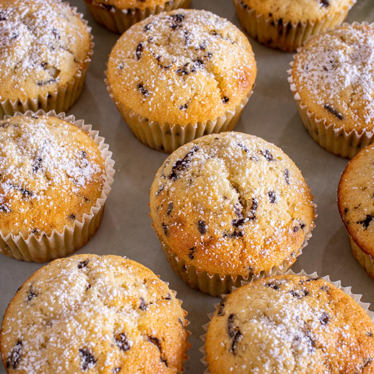 Fluffig weiche Muffins backen