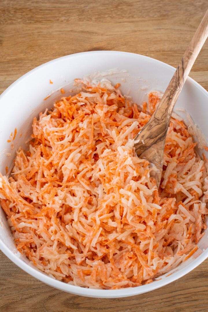 Rettichsalat mit Joghurtdressing - LieberBacken