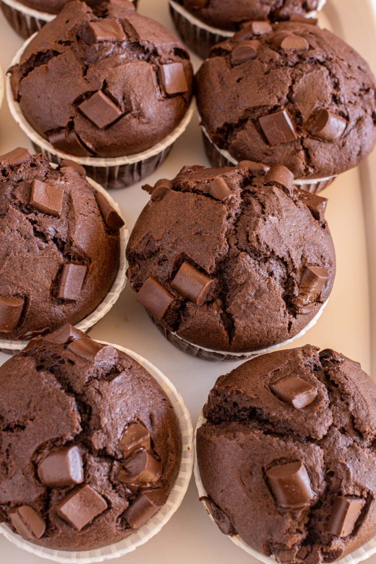 Schnelle Schokomuffins mit Kakao - LieberBacken